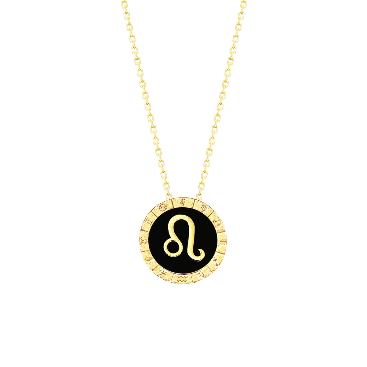 Leo on sale symbol necklace