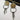 Viking Black Gold Earring